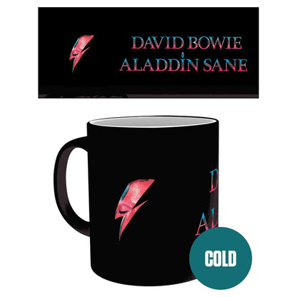 DAVID BOWIE デヴィッドボウイ - ALADDIN SANE / マジック・マグカップ / マグカップ