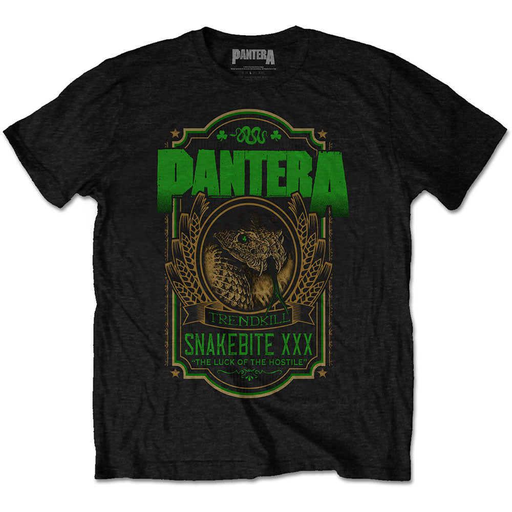 PANTERA パンテラ (結成 45周年 ) - Snakebite XXX Label / Tシャツ / メンズ - PGS