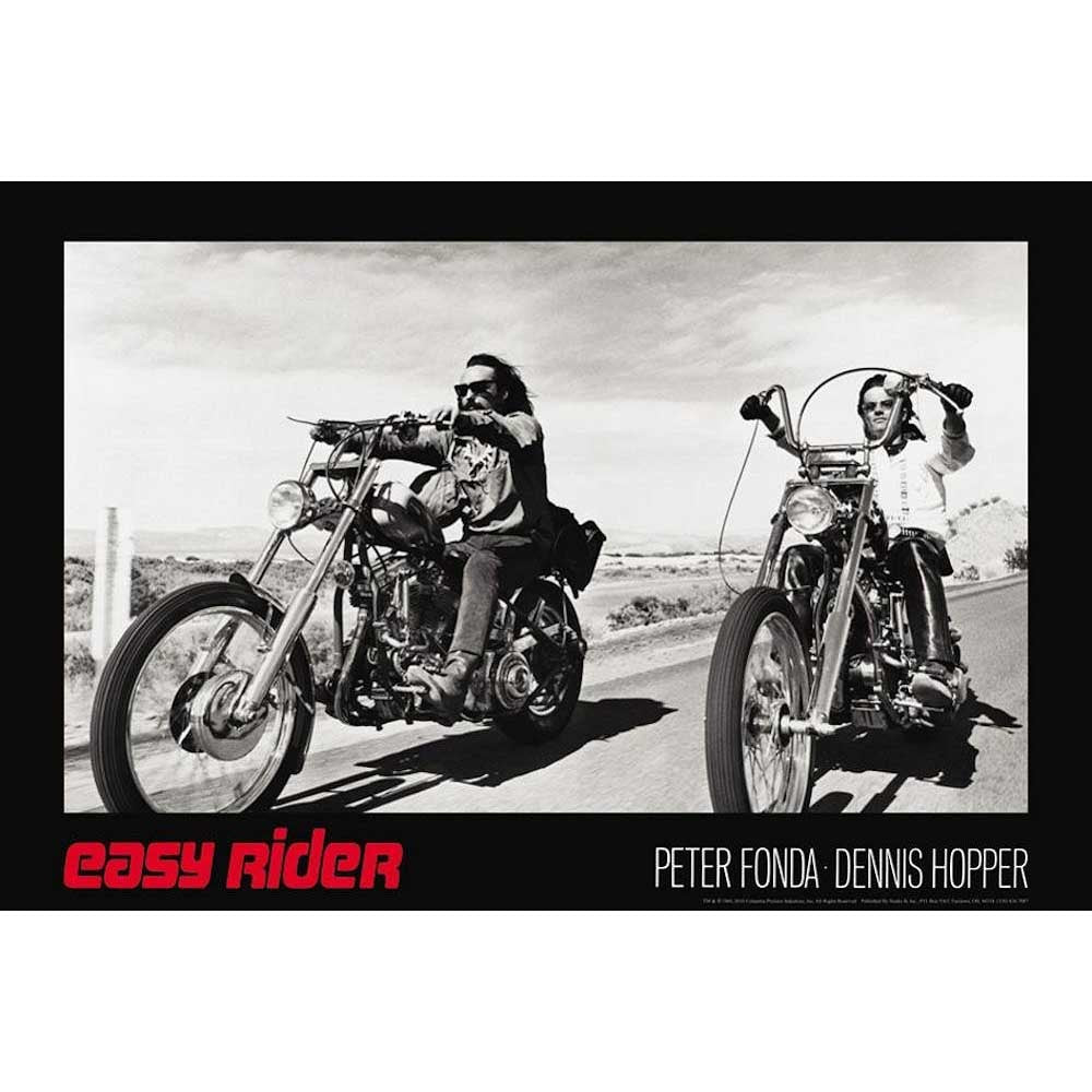EASY RIDER イージーライダー - Classic B&W / ポスター - PGS