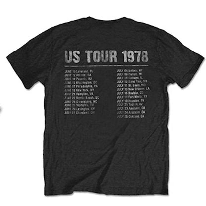 ROLLING STONES ローリングストーンズ - US TOUR 1978（復刻ツアーTシリーズ） / バックプリントあり / Tシャツ / メンズ