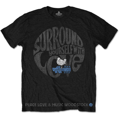 WOODSTOCK ウッドストック (映画公開 55周年 ) - Surround Yourself / Tシャツ / メンズ 【公式 / オフィシャル】