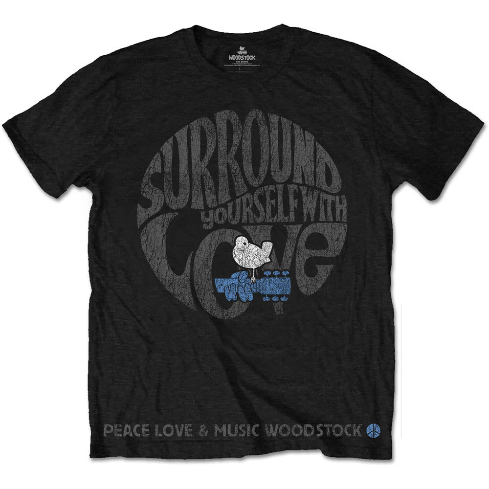 WOODSTOCK ウッドストック (映画公開 55周年 ) - Surround Yourself / Tシャツ / メンズ 【公式 / オフィシャル】