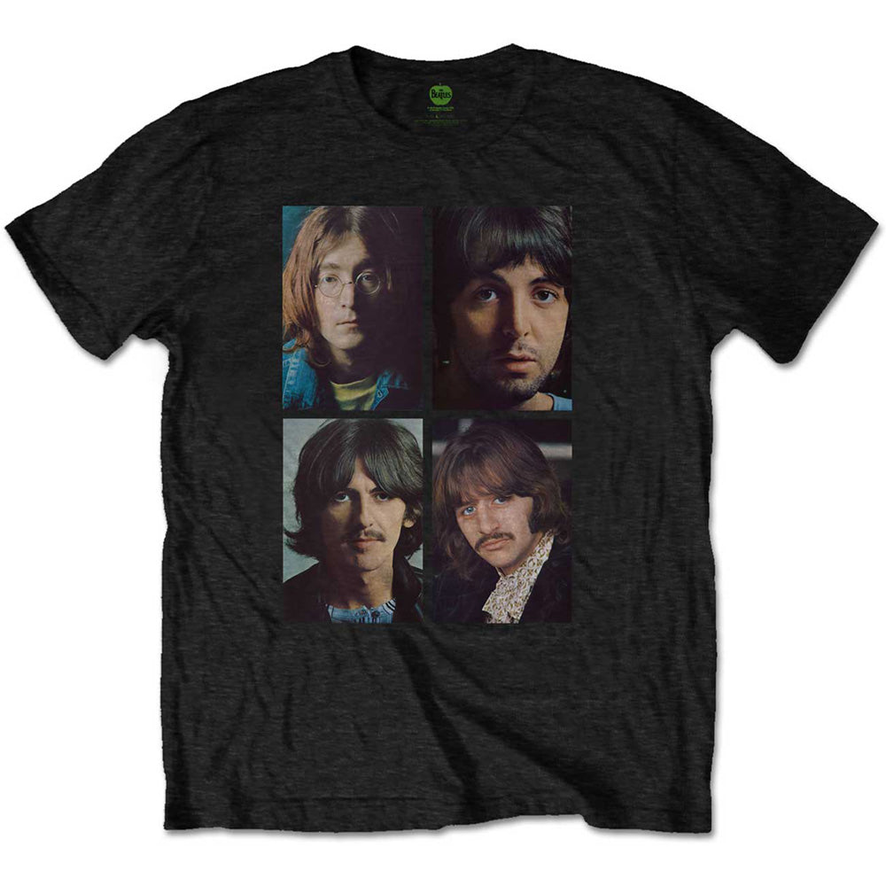 THE BEATLES ビートルズ (結成 65周年 ) - White Album Faces / バックプリントあり / Tシャツ / メンズ