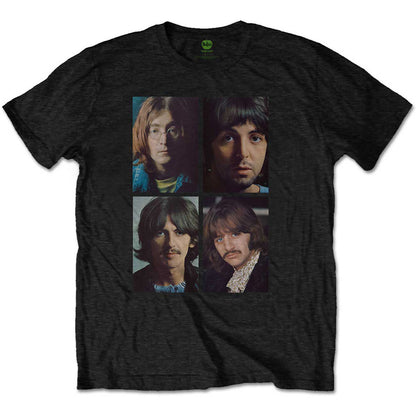 THE BEATLES ビートルズ (結成 65周年 ) - White Album Faces / バックプリントあり / Tシャツ / メンズ