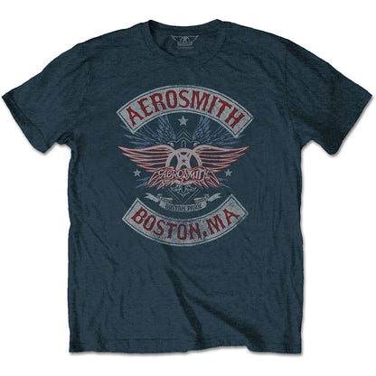 AEROSMITH エアロスミス (結成 55周年 ) - Boston Pride / Tシャツ / メンズ 【公式 / オフィシャル】