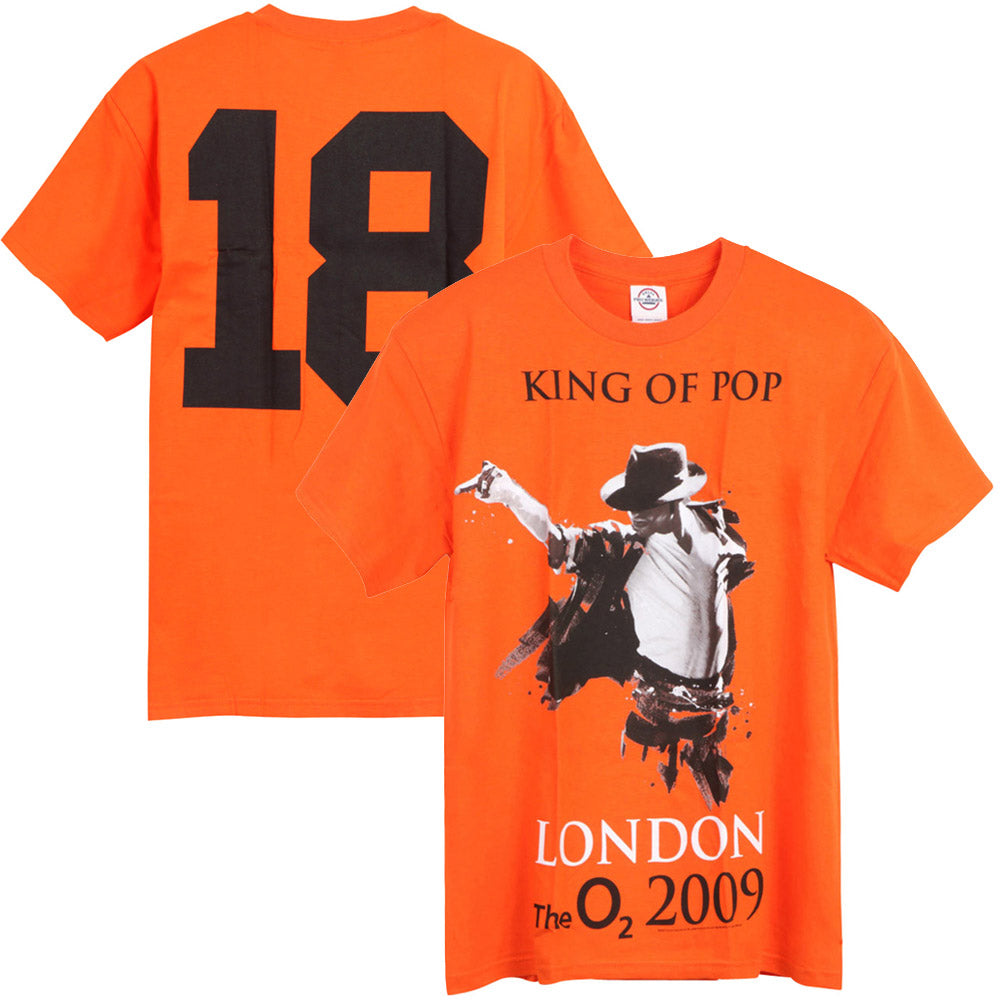 MICHAEL JACKSON - (2026年 映画公開 ) - 幻のロンドン公演18日目オリジナル限定Tシャツ / バックプリントあり