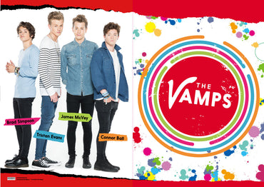 Japan-exclusive official product THE VAMPS - THE VAMPS clear file set of 2 / file binder