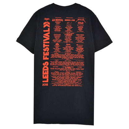 BABYMETAL ベビーメタル (新作 全米9位 ) - Leeds 2015 Event Logo / バックプリントあり / Tシャツ / メンズ