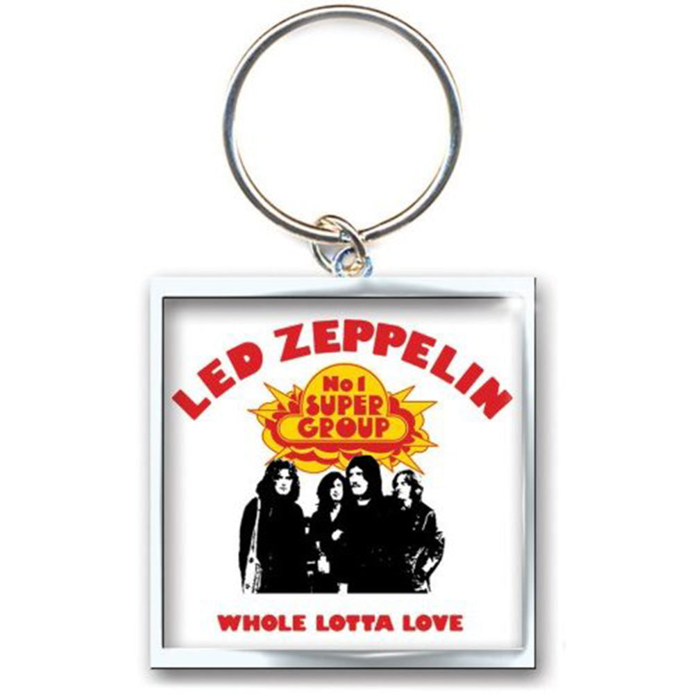 LED ZEPPELIN レッドツェッペリン (公式 映画公開 記念 ) - Whole Lotta Love / キーホルダー 【公式 / オフィシャル】