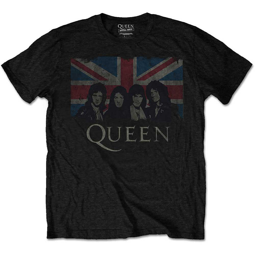 QUEEN クイーン (初来日50周年 ) - Union Jack / Tシャツ / メンズ 【公式 / オフィシャル】