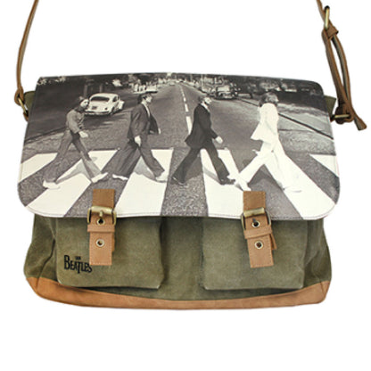 THE BEATLES (65th Anniversary) - ABBEY ROAD GREEN / Disaster (UK Brand) / Shoulder Bag