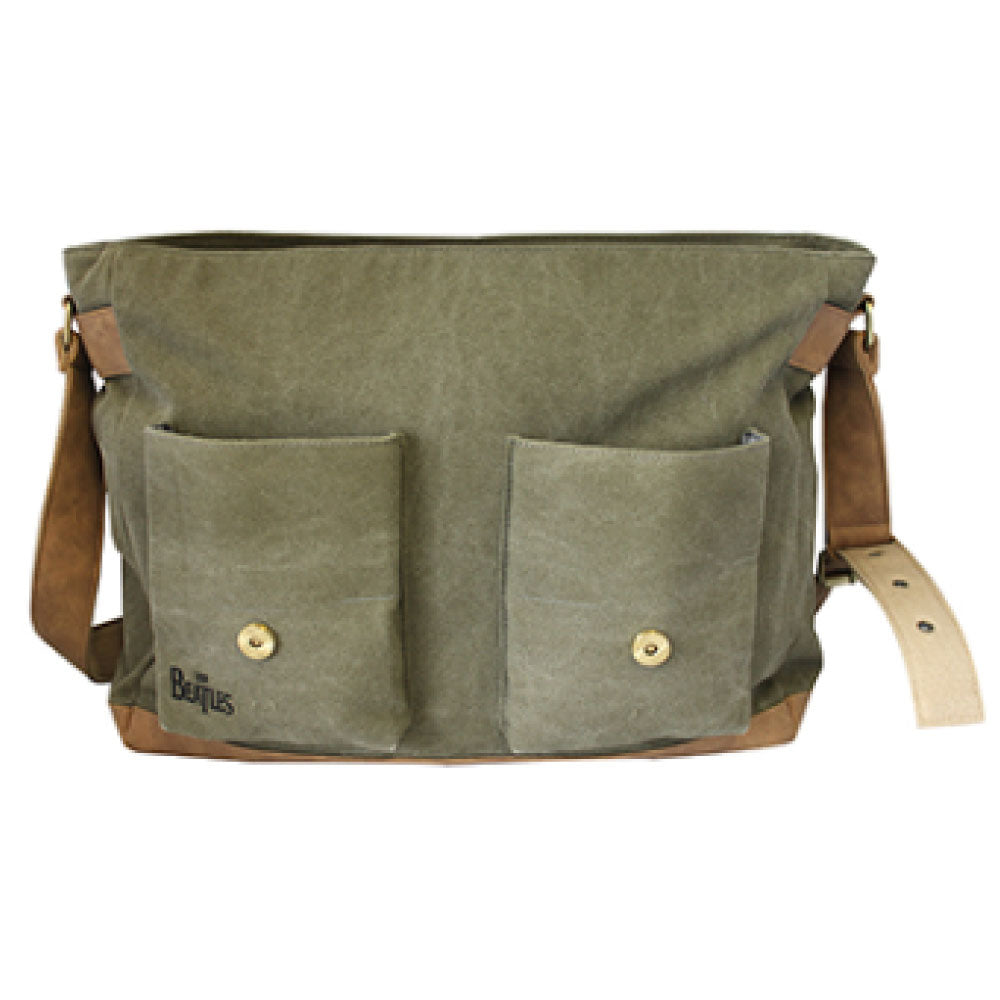 THE BEATLES (65th Anniversary) - ABBEY ROAD GREEN / Disaster (UK Brand) / Shoulder Bag