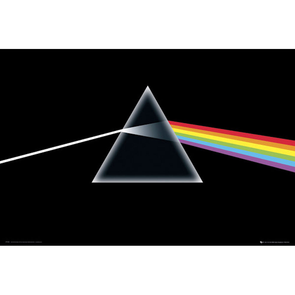 PINK FLOYD ピンクフロイド (結成 60周年 ) - Dark Side of the Moon / ポスター 【公式 / オフィシャル】