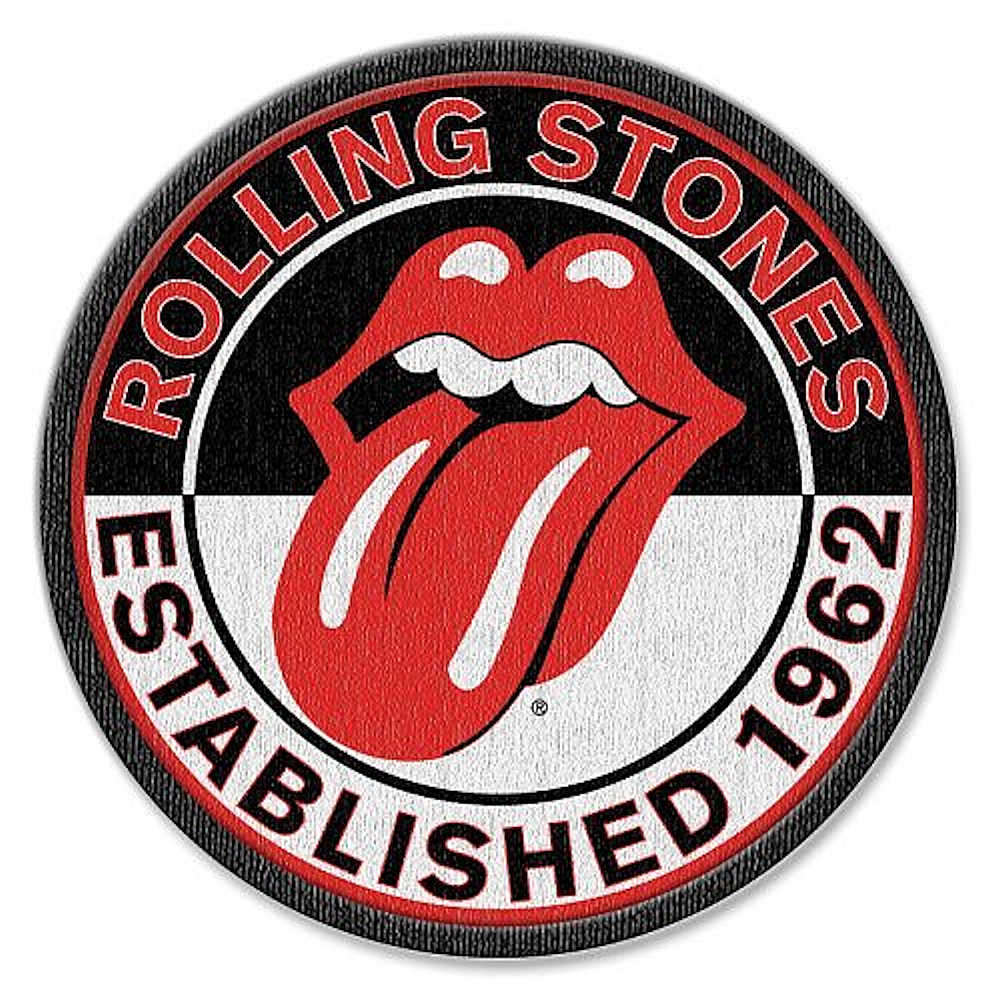 ROLLING STONES ローリングストーンズ - EST. 1962 / ワッペン 【公式 / オフィシャル】