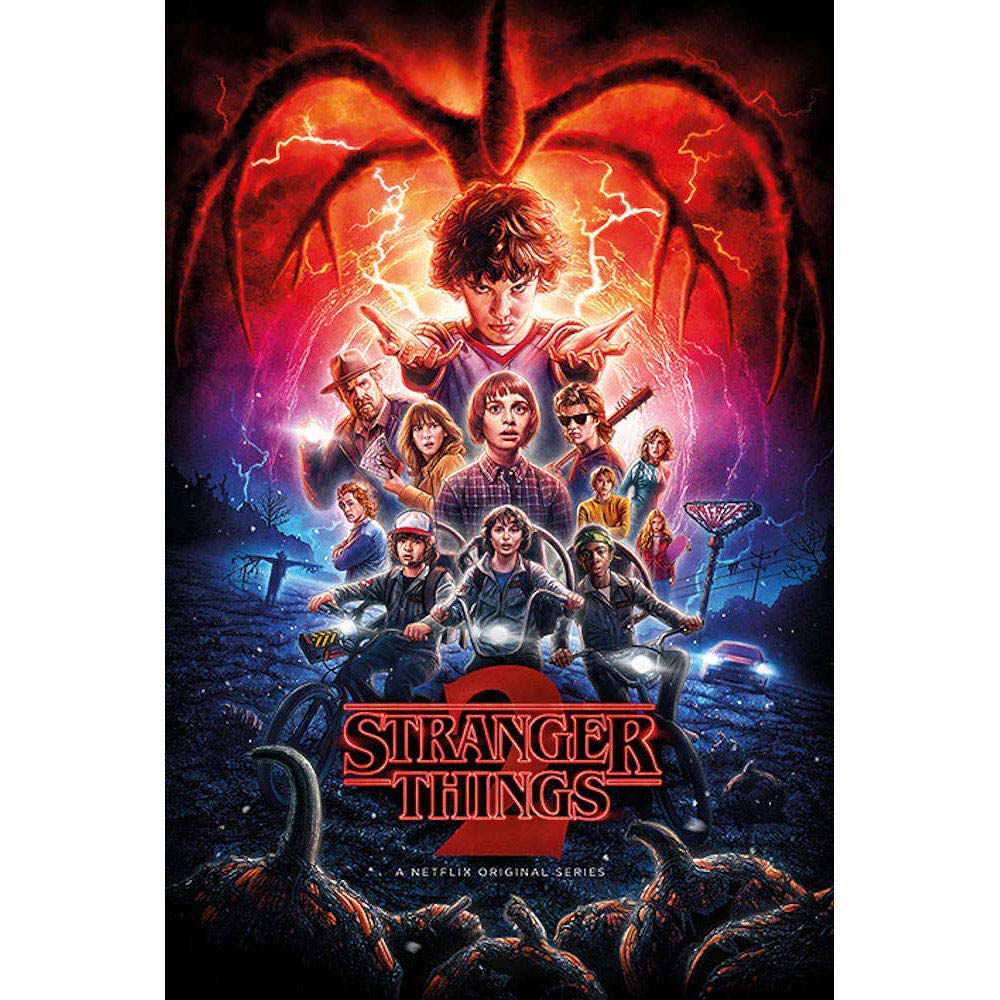 STRANGER THINGS ストレンジャー・シングス (シーズン5 2025年配信決定 ) - One-Sheet Season 2 / ポスター 【公式 / オフィシャル】