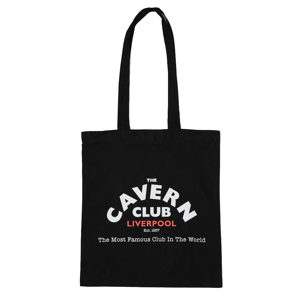 CAVERN CLUB キャヴァーンクラブ - WALL BLACK LOGO / トートバッグ 【公式 / オフィシャル】