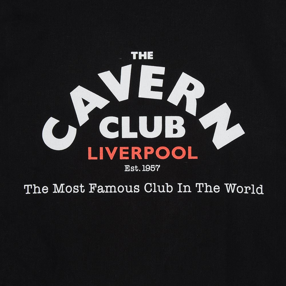CAVERN CLUB キャヴァーンクラブ - WALL BLACK LOGO / トートバッグ 【公式 / オフィシャル】