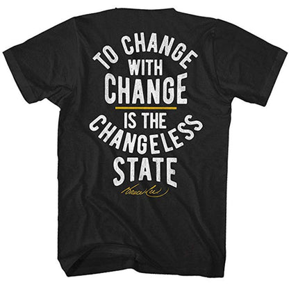 BRUCE LEE ブルースリー (生誕 85年 ) - BL CHANGE / バックプリントあり / Tシャツ / メンズ 【公式 / オフィシャル】
