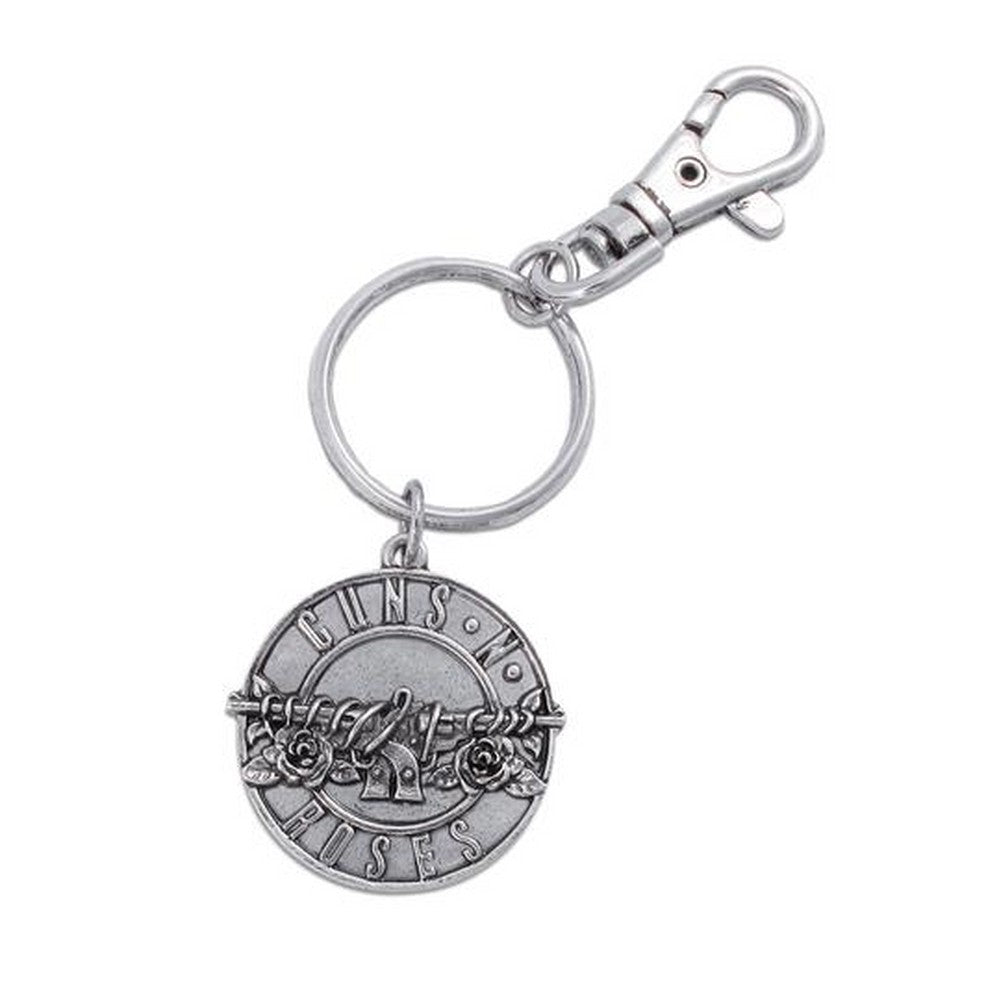 GUNS N ROSES - (デビュー 40周年 ) - Disc Logo Keyring