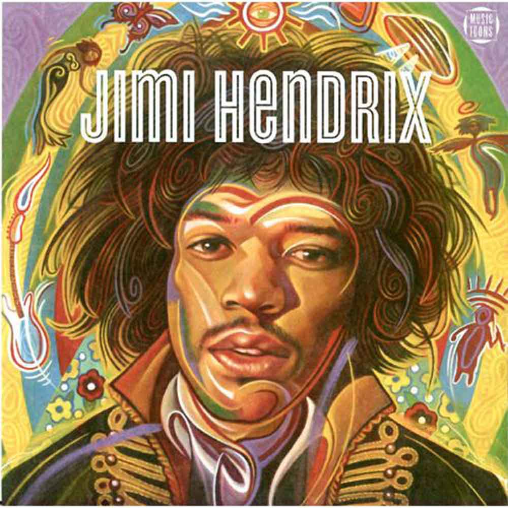 【廃番ラスト販売/特別価格】JIMI HENDRIX ジミヘンドリックス (追悼 55年 ) - MUSIC ICONS 記念切手シート / 貴重 / 切手・レター品 【公式 / オフィシャル】
