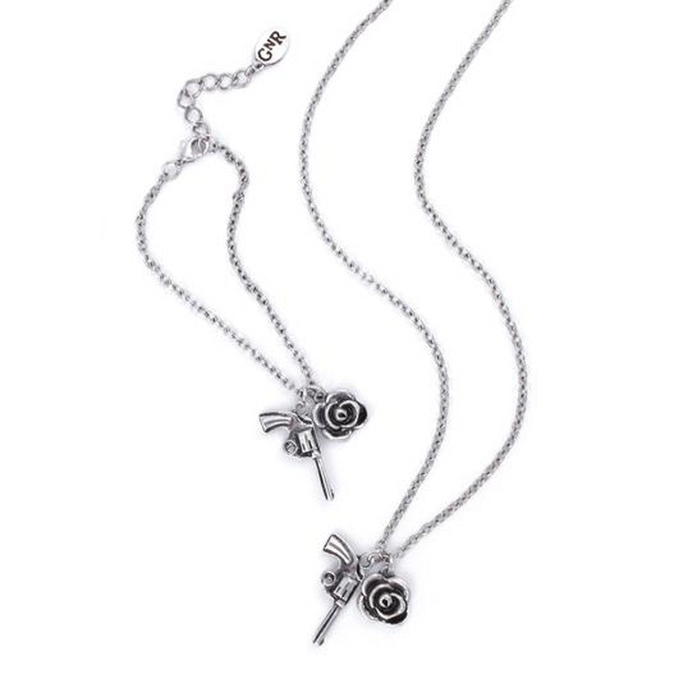 GUNS N ROSES ガンズアンドローゼズ (5月 来日 記念 ) - Charm Necklace and Bracelet Set / ネックレス 【公式 / オフィシャル】