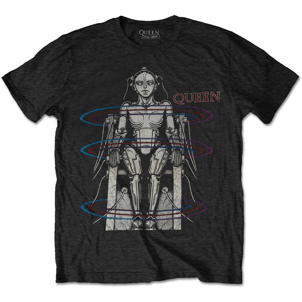 QUEEN クイーン (初来日50周年 ) - EUROPEAN TOUR 1984（復刻ツアーTシリーズ） / バックプリントあり / Tシャツ / メンズ 【公式 / オフィシャル】
