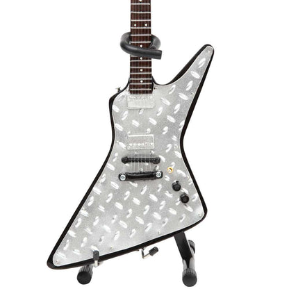 METALLICA メタリカ - James Hetfield愛用モデル / DIAMOND PLATE EXPLORER / ミニチュア / ミニチュア楽器