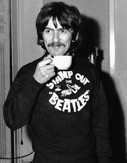 GEORGE HARRISON ジョージハリスン (追悼 25年 ) - Stamp Out The Beatles（ジョージ・ハリスン愛用） / パーカー・スウェット / メンズ - PGS