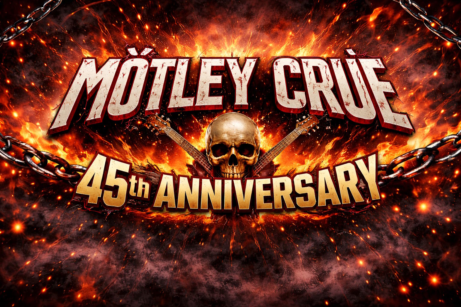 MOTLEY CRUE モトリークルー (結成 45周年 ) - Mick Mars Vintage