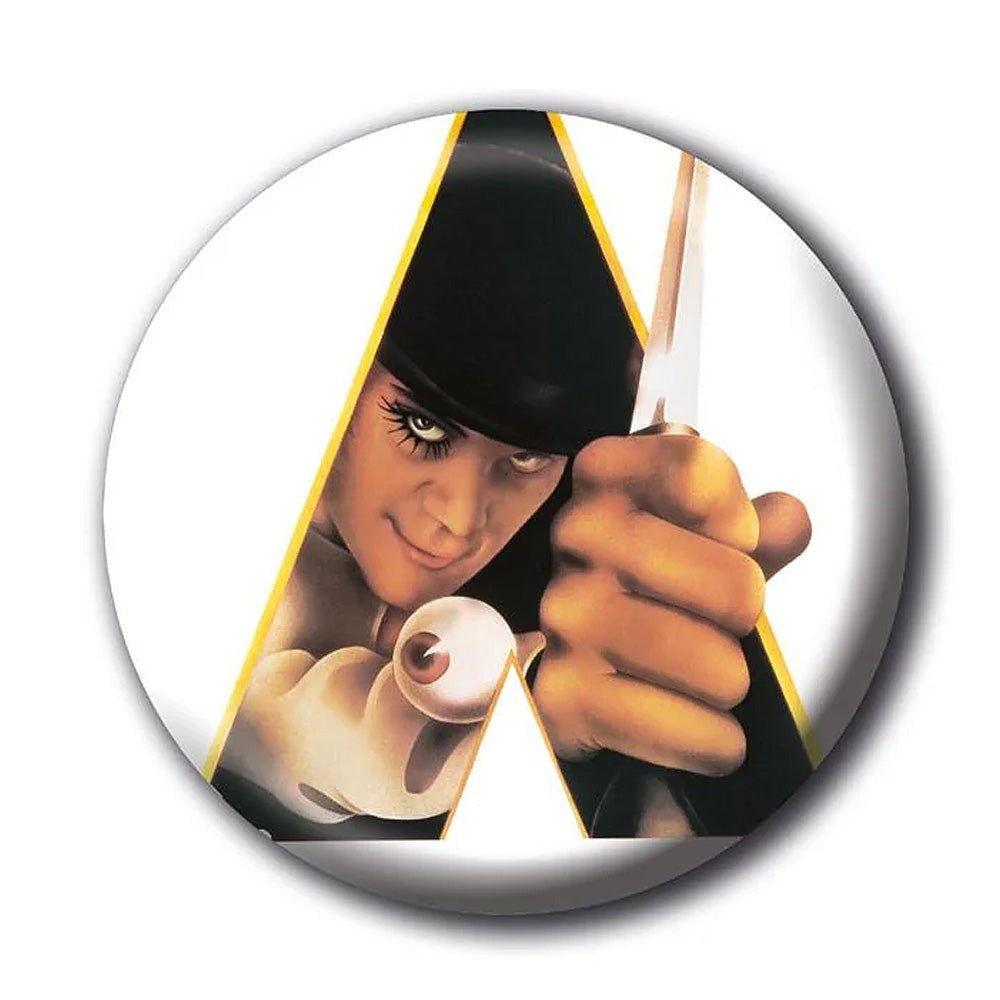 A CLOCKWORK ORANGE 時計じかけのオレンジ (公開 55周年 ) - Dagger / バッジ 【公式 / オフィシャル】 – PGS