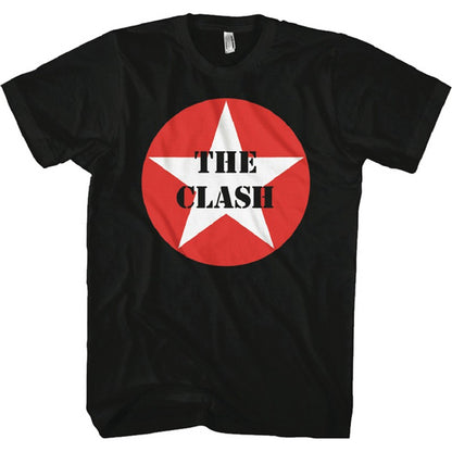 【廃番ラスト販売/特別価格】THE CLASH クラッシュ - Star Badge / Tシャツ / メンズ 【公式 / オフィシャル】