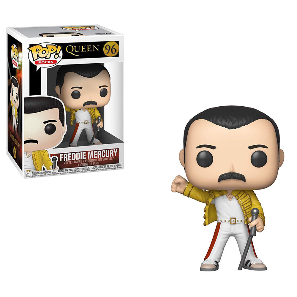 QUEEN クイーン (初来日50周年 ) - POP! ROCKS : Freddie Mercury(Wembley 1986) / フィギュア・人形 【公式 / オフィシャル】