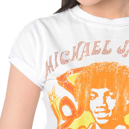 MICHAEL JACKSON Michael Jackson (Biographical film to be released in 2025) - ROCK WITH YOU / Amplified (Brand) / T-shirt / Women's