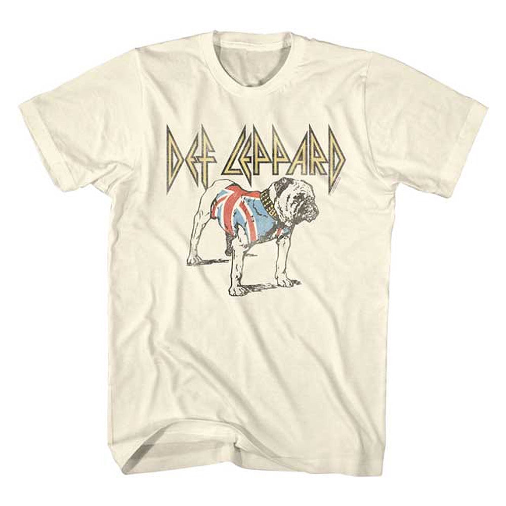 DEF LEPPARD デフレパード (デビュー 45周年 ) - BULLDOG / Tシャツ / メンズ 【公式 / オフィシャル】