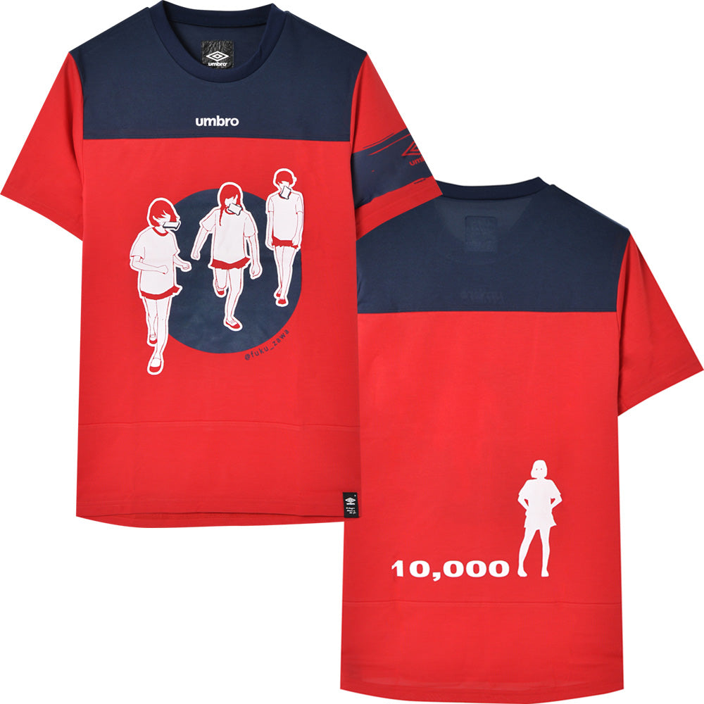 FUKUZAWA - フクザワコラボ ドライTシャツ / バックプリントあり / umbro（ブランド）