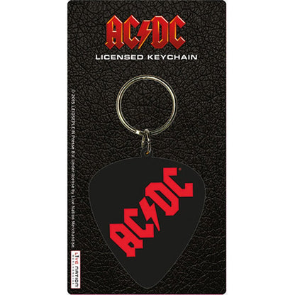 AC/DC - (来日 45周年 ) - PLECTRUM / ラバー・キーリング