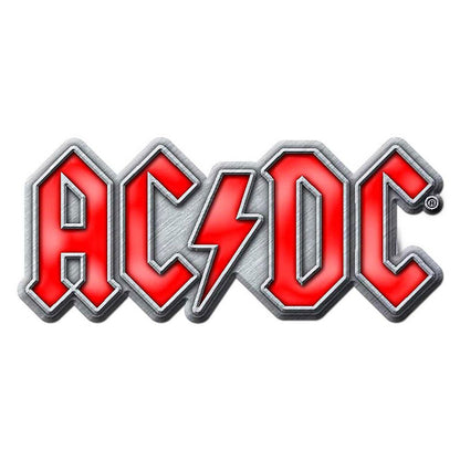 AC/DC - (来日 45周年 ) - Red Logo / メタル・ピンバッジ
