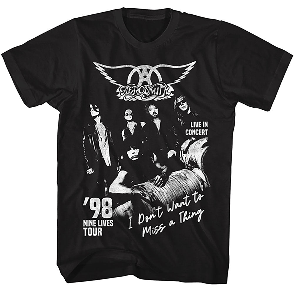 AEROSMITH エアロスミス - MISS A THING / Tシャツ / メンズ 【公式