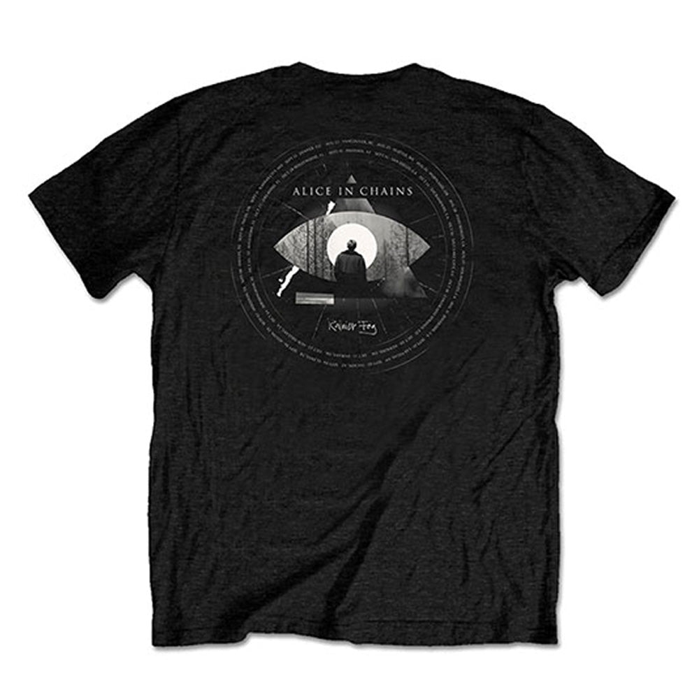 ALICE IN CHAINS アリスインチェインズ (デビュー 35周年 ) - Fog Mountain / バックプリントあり / Tシャツ / メンズ｜公式ライセンス商品｜PGS
