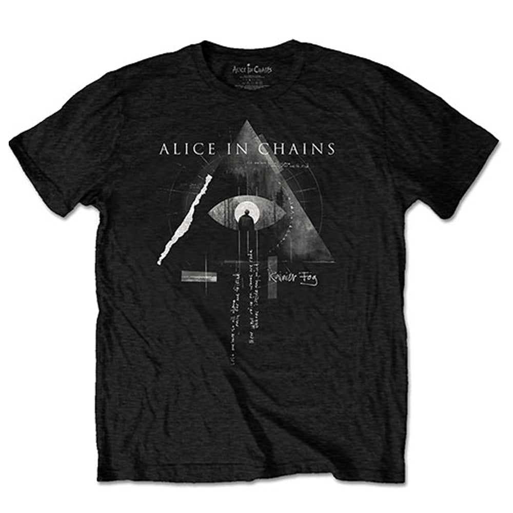 ALICE IN CHAINS アリスインチェインズ (デビュー 35周年 ) - Fog Mountain / バックプリントあり / Tシャツ / メンズ｜公式ライセンス商品｜PGS
