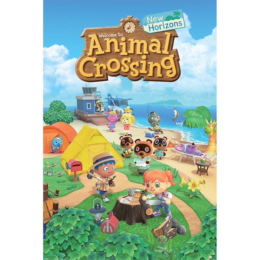 ANIMAL CROSSING どうぶつの森 - New Horizons / ポスター 【公式