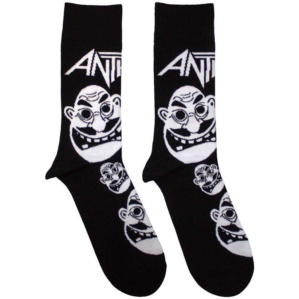 ANTHRAX - (2026年 4月 来日 ) - Faces Pattern B&W