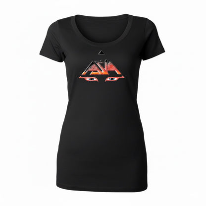 ASIA - ASIA EYES SCOOP NECK BLACK