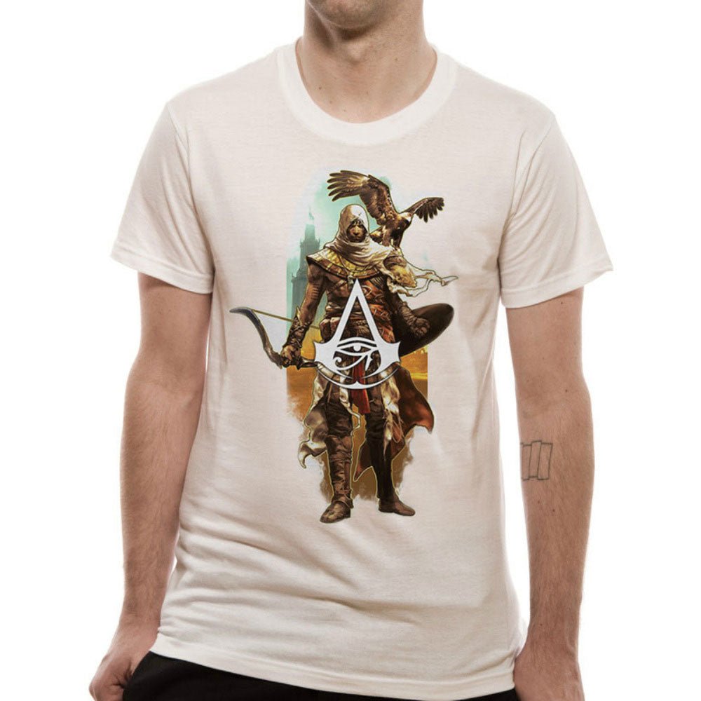 ASSASSINS CREED アサシンクリード - CHARACTER AND EAGLE / Tシャツ / メンズ｜公式ライセンス商品｜PGS
