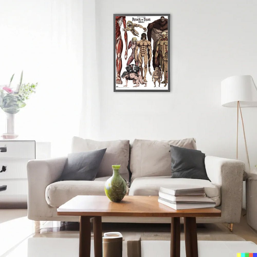 ATTACK ON TITAN 進撃の巨人 - SET MINIPOSTERS / 2枚セット