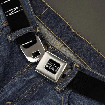 JUSTIN BIEBER - Seatbelt Belts / ARMS UP POSE / Belt Buckles