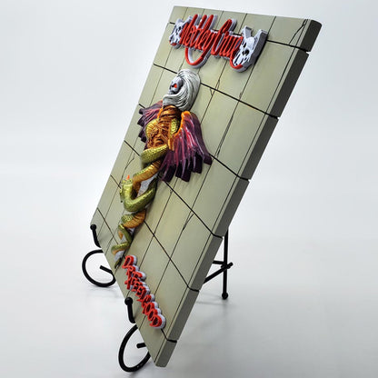 MOTLEY CRUE (40th Anniversary of Arrival in Japan) - Dr. Feelgood 3D Vinyl / Limited Edition 1989 / Interior Ornament