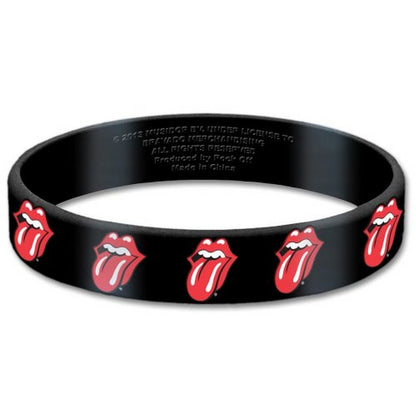 ROLLING STONES ローリングストーンズ (来日 35周年 記念 ) - Tongues / リストバンド 【公式 / オフィシャル】