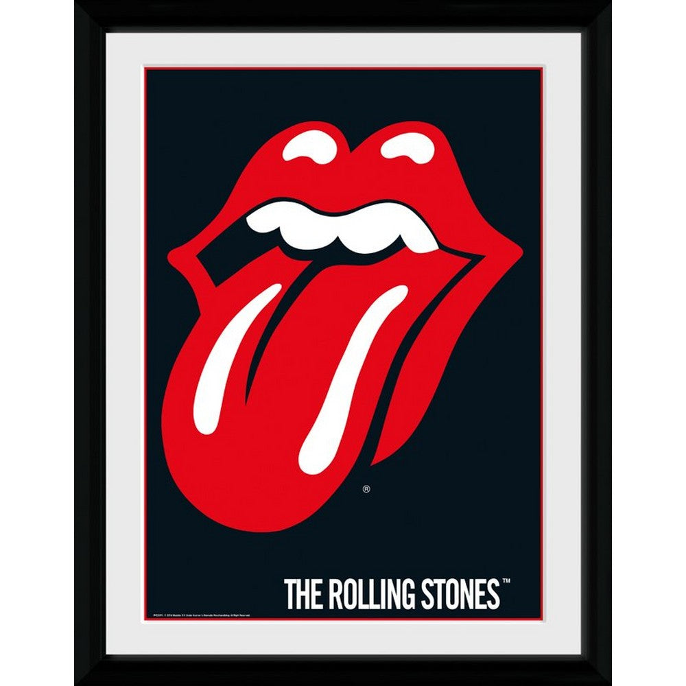 ROLLING STONES ローリングストーンズ - Lips / インテリア額 【公式 / オフィシャル】