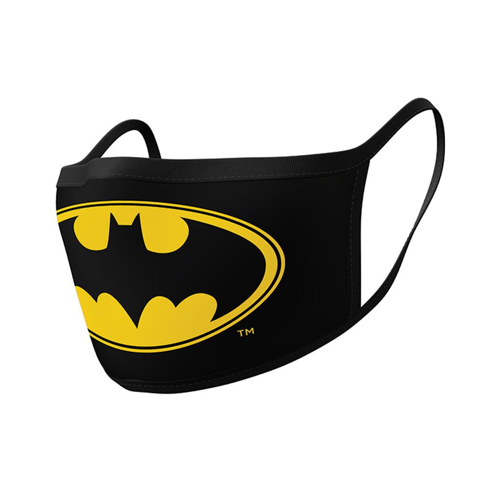 【廃番ラスト販売/特別価格】BATMAN バットマン - Logo 2枚セット / ファッション・マスク｜公式ライセンス商品｜PGS